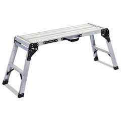Aluminum Mini Working Platform Step Stool, 225 lb