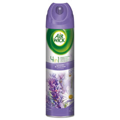 4 in 1 Aerosol Air Freshener, 8 oz, Lavender &amp; Chamomile,