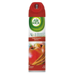 4 in 1 Aerosol Air Freshener, 8 oz Can, Apple Cinnamon
