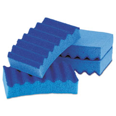 Durable Heavy Duty Scrub Sponges, 4 1/5 x 2 1/2 x