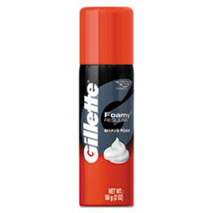 Foamy Shave Cream, Original Scent, 2 oz Aerosol, 48/Carto