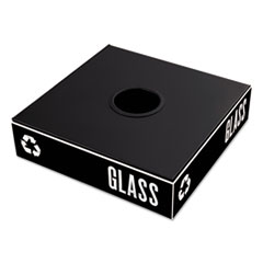 Public Square Recycling Container Lid, Circular