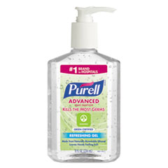 Advanced Green Certified Instant Hand Sanitizer Gel, 8