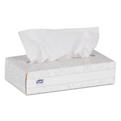 Advanced Facial Tissue, 2-Ply, White, Flat Box,