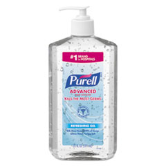 Advanced Hand Sanitizer Refreshing Gel, Clean Scent,