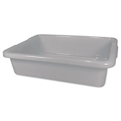 Bus/Utility Tote, 20 x 15 x 5, Gray