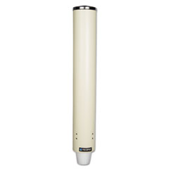 Foam Cup Dispenser w/Removable Cap, Pull-Type,