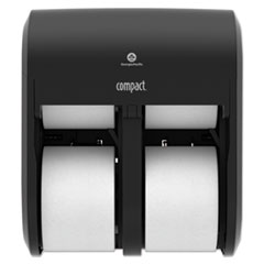 Compact Quad Vertical 4-Roll Coreless Dispenser, 11.75 x