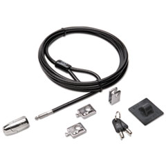 Desktop and Peripherals Locking Kit 2.0, 8ft Carbon
