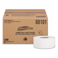100% Recycled Bathroom Tissue, 2-Ply, White, 1000