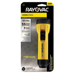 Industrial LED Flashlight, 2D, Yellow/Black