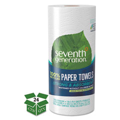 100% Recycled Paper Towel Rolls, 2-Ply, 11 x 5.4