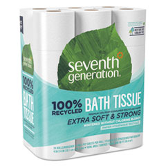 100% Recycled Bathroom Tissue, 2-Ply, White, 240