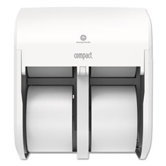 Compact Quad Vertical 4-Roll Coreless Tissue Dispenser,
