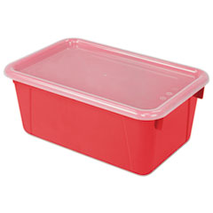 Cubby Bins, 12.2 x 7.8 x 5.1, Red, 6/PK