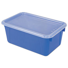 Cubby Bins, 12.2 x 7.8 x 5.1, Blue, 6/PK
