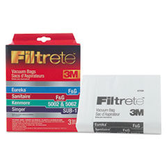 Disposable Dust Bags w/Filter for Sanitaire Commercial
