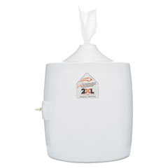 Contemporary Wall Mount Wipe Dispenser, Plastic, 11&quot; x 11&quot;