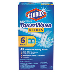 Disinfecting ToiletWand Refill Heads, 6/Pack