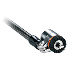MicroSaver Keyed Ultra Laptop Lock, 6ft Steel Cable, Two