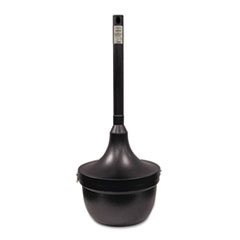 Smokers&#39; Oasis Receptacle, Round, Steel, 4.5gal, Charcoa
