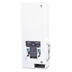 Dual Sanitary Napkin/Tampon Dispenser, Coin, 11 1/8 x 7