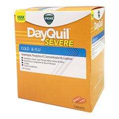 Cold &amp; Flu Caplets, Daytime, Severe Cold &amp; Flu, 25