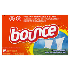 Fabric Softener Sheets, Outdoor Fresh, 15/Box, 15