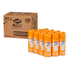 4-in-One Disinfectant &amp; Sanitizer, Citrus, 14oz