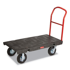 Heavy-Duty Platform Truck Cart, 1200lb Capacity, 24&quot; x