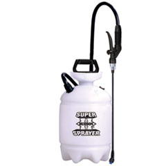 Acid-Resistant Sprayer, Wand w/Nozzle, 2gal, Polyethylene,