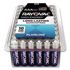 Alkaline Battery, AAA, 60/Pac k