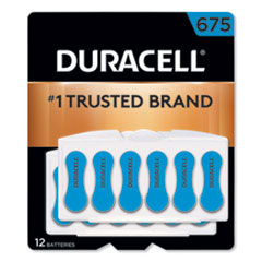 Button Cell Hearing Aid Battery #675, 12/Pk
