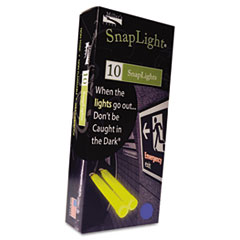 Snaplights, 6&quot;l x 3/4&quot;w, Blue, 10/Pack