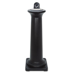 GroundsKeeper Tuscan Receptacle, 13 x 13 x 38 3/8,