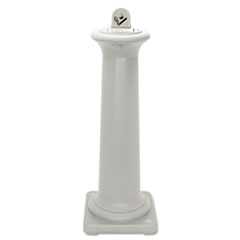 GroundsKeeper Tuscan Receptacle, 13 x 13 x 38 3/8,