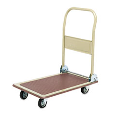FoldAway Platform Trucks, 700lb, 18 1/2&quot; x 28 1/2&quot; x