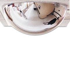 T-Bar Dome Security Mirror, 24&quot; dia.