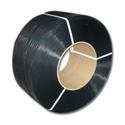 POLYESTER PLASTIC STRAPPING 1/2&quot; 350 LB. BLACK 8X8