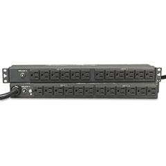 PDU2430 Single Phase Basic PDU 30A 120V 1U RM 24 Outlet