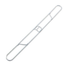 Clip-On Dust Mop Frame, 60w x 5d, Zinc Plated