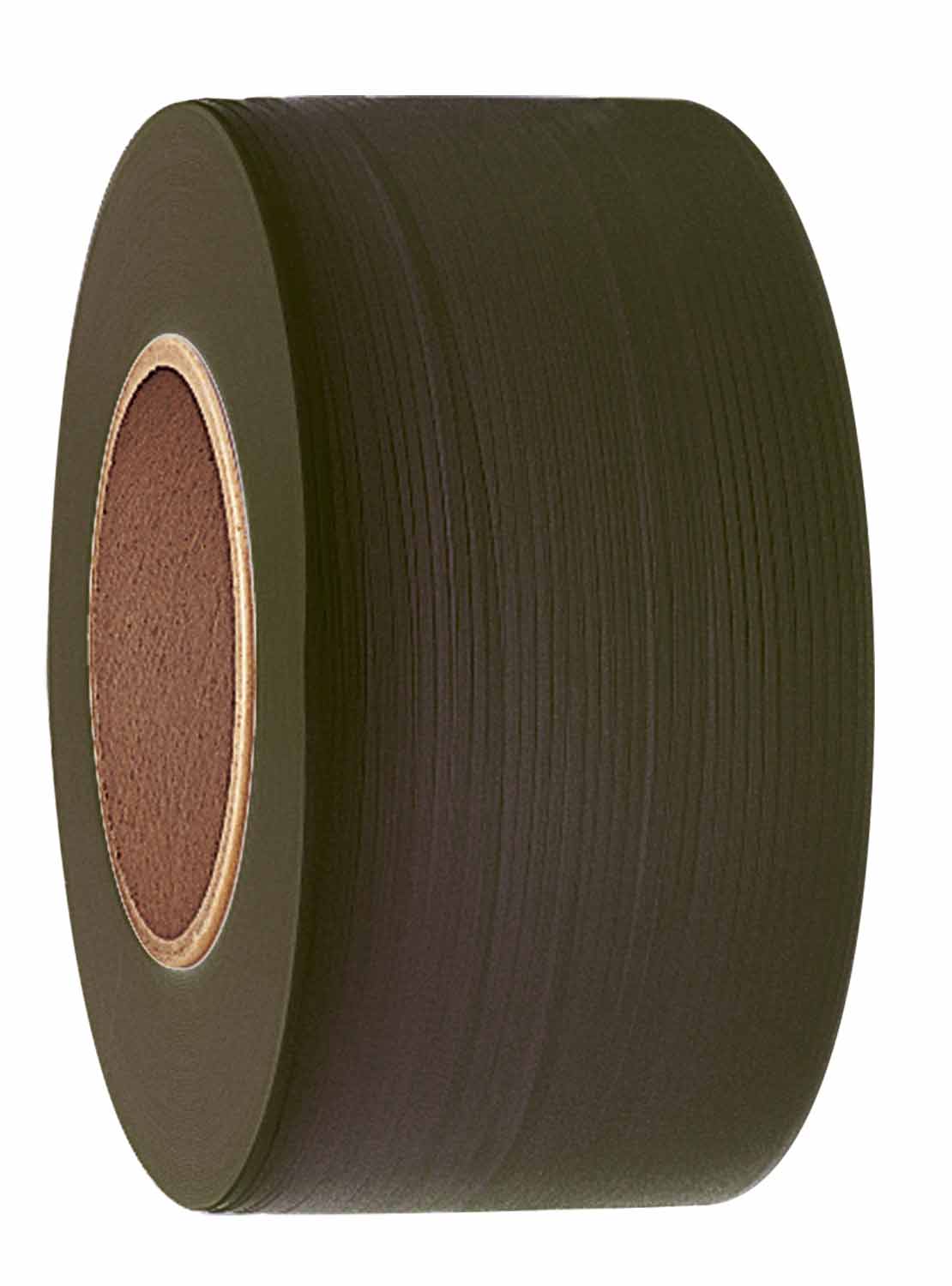 PLASTIC SRAPPING BLACK 7/16&quot; 400 LB. 8X8 POLYPROPYLENE
