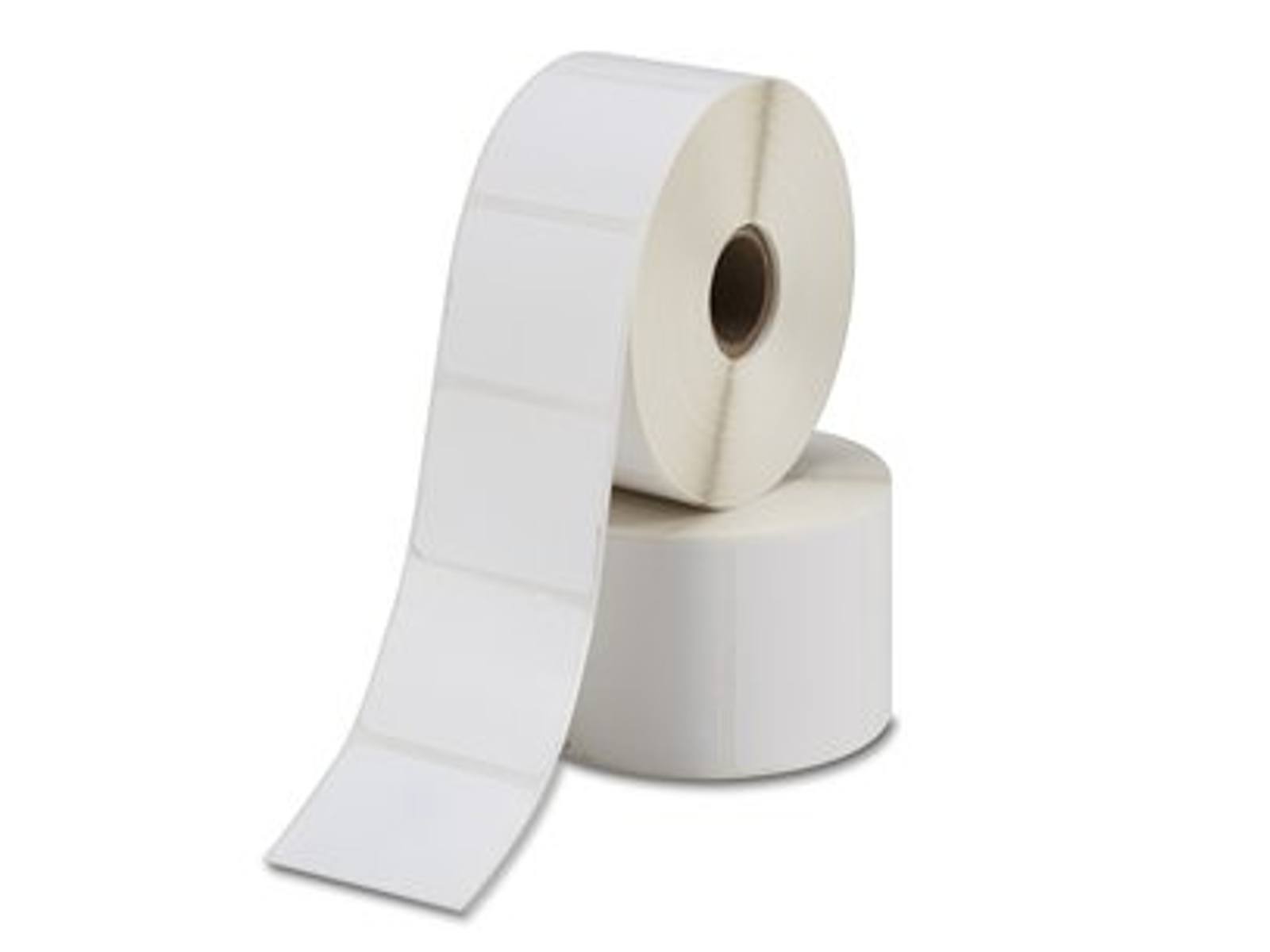 DIRECT THERMAL LABEL 2&quot;X2&quot; WHITE. 1&quot;CORE 700/RL 12RL/CA