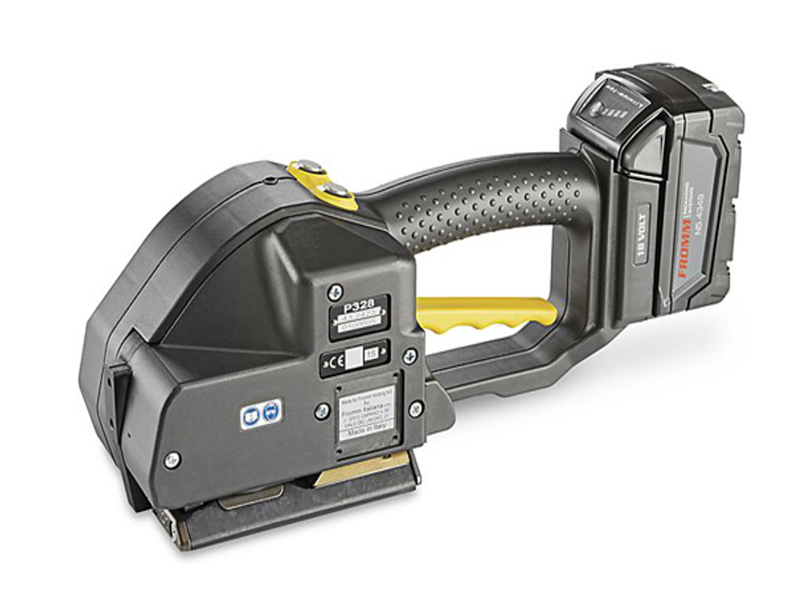 FROMM BATTERY POWERED PLASTIC STRAPPING TOOL SEMI AUTOMATIC