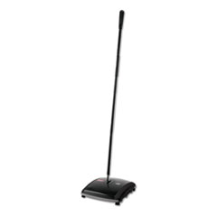 Dual Action Sweeper, 7-1/2&quot; Boar/Nylon Bristles, 44&quot;