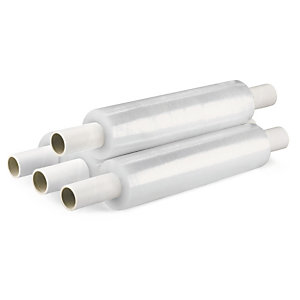 STRETCH FILM 20&quot; .80 MIL EXTENDED CORE DISPOSABLE 4