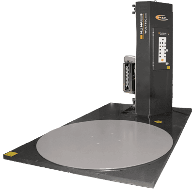 LOW-PROFILE TURNTABLE STRETCHWRAPPER